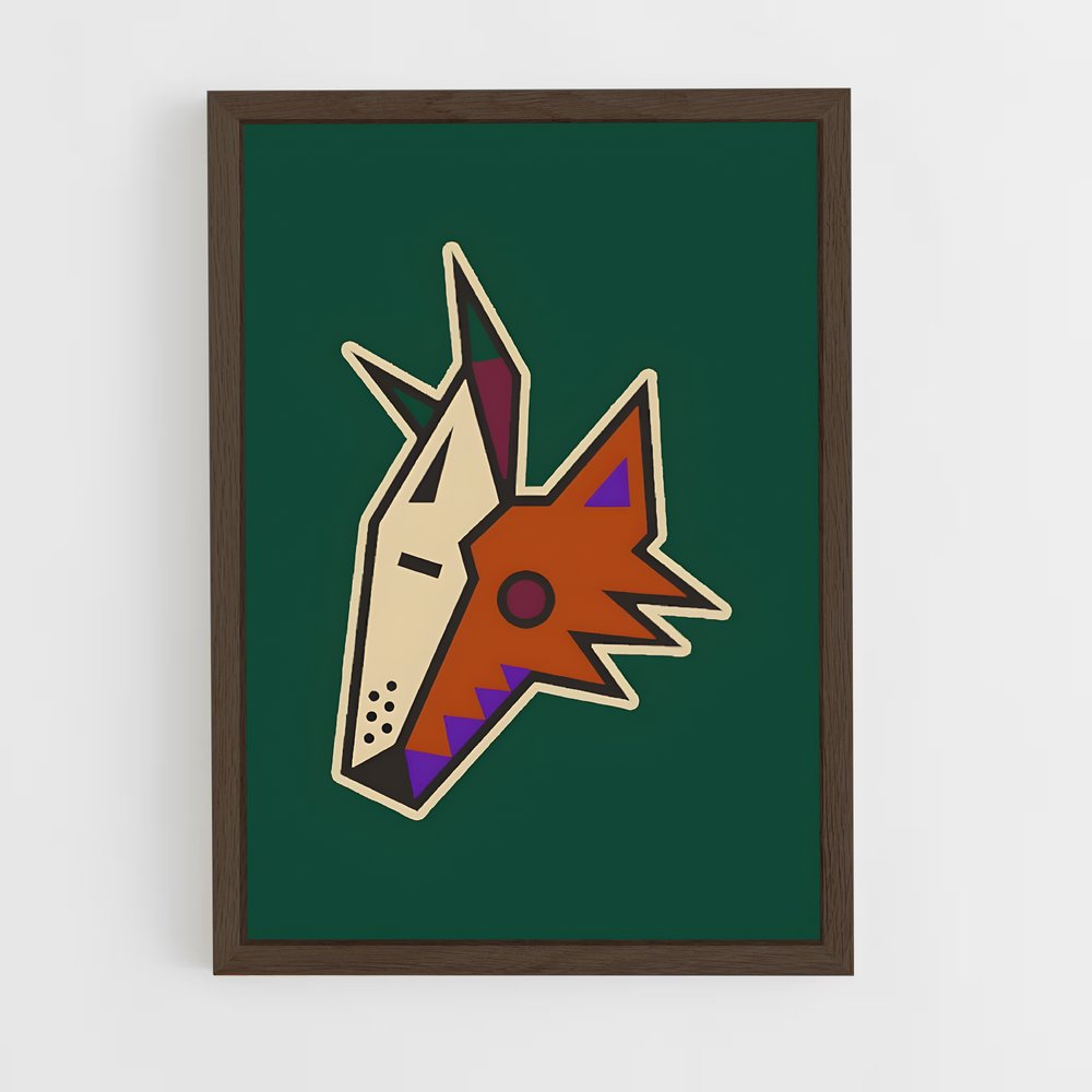 Poster L'Esprit du Coyote – affiche Hockey sur glace (vue 5)